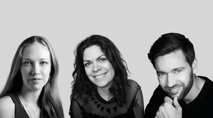 Agnes, Heidi og Bjarke er de tre finalister i Dramatisk Debut 2026 - den niende udgave af Teater V's manuskriptkonkurrence, der bliver livestreamet gratis søndag klokken 12 til hele Danmark.