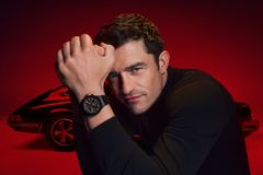 Orlando Bloom is the new Face of Porsche Design Timepieces