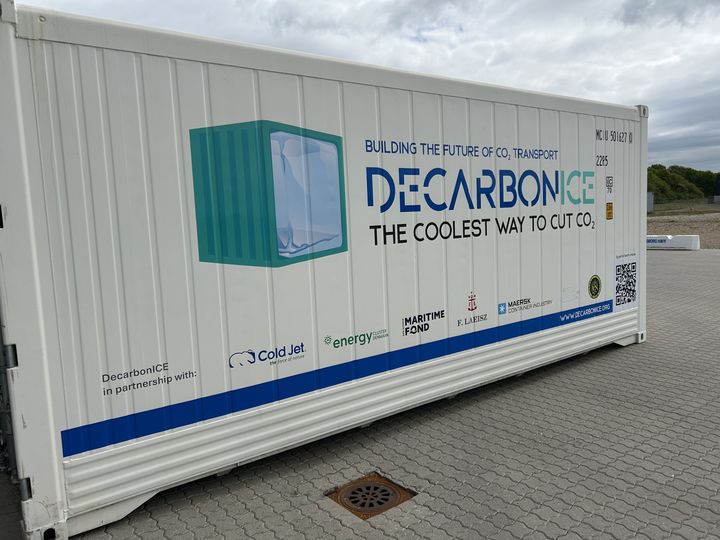 Containeren fra DecarbonICE
