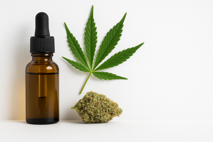 Lovlig cannabis illustration
