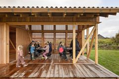 I landsbyen Agger har de tidligere modtaget Naturbasen fra Vores Sted