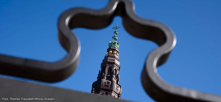 Christiansborg Slot i København, torsdag den 21. september 2023.