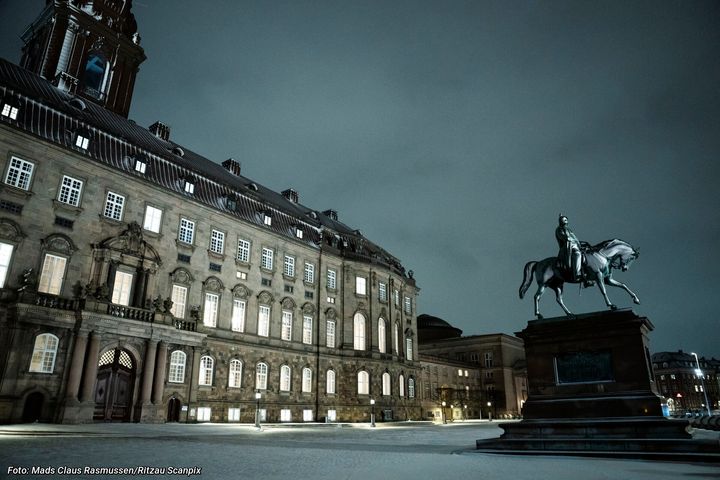 Christiansborg Slot i København, torsdag den 4. januar 2024.