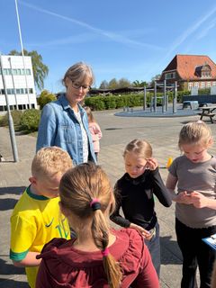 Smutvejsagenter, der kan navigere sikkert i trafikken i og omkring skolen. Det er målet med forløbet på Sdr. Omme Skole.