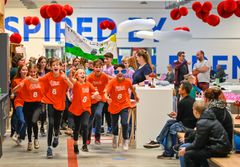 First LEGO League i 2022 i vores faciliteter på Kløvermarken 35 i Billund