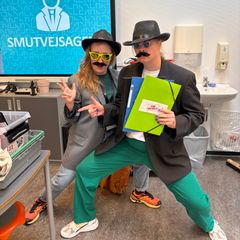 ”Med udgangspunkt i legens karakteristika engagerer vi børnene i en aktiv og involverende læringsproces, hvor de træder ind i et agentunivers centreret omkring deres egen virkelighed og skolegang," fortæller fagkonsulent Maria Mølgaard Ratzer (th).