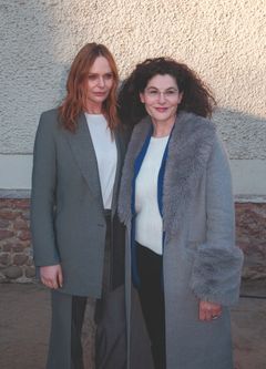 Stella McCartney with CEO of WELEDA - Tina Müller