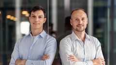 Ledelsen hos Bright Invenstions: Michał Łukasiewicz (tv), Managing Director og co-founder, og Daniel Makurat, Operations Director og co-founder.