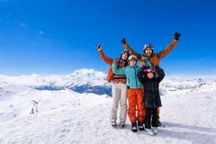 Danske børnefamilier elsker deres skiferie