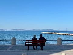 Et par finder et øjebliks ro på Kos