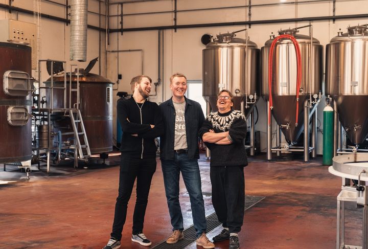 Fra venstre: Peter Vad Godtberg Jensen, Fredrik Hector Schmidt, Rasmus Haahr