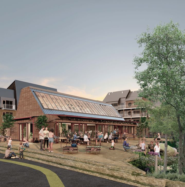 Fælleshus i Travbyen