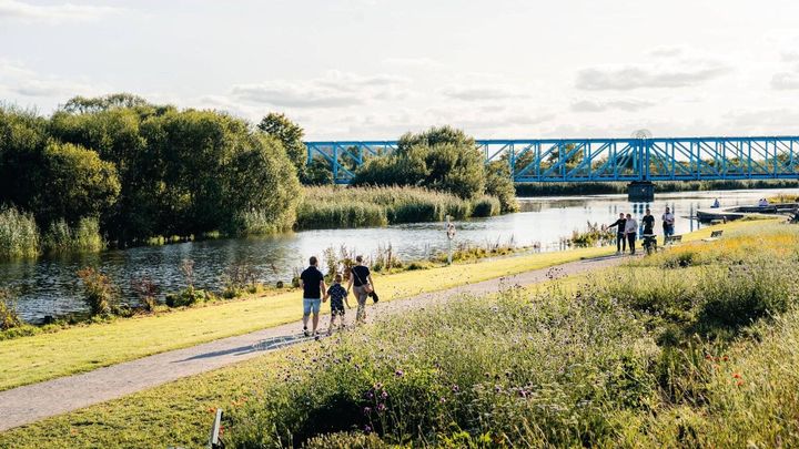 Den Blå Bro ved Gudenåen