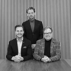 Andrew Peck, Simon Borbiconi og Lasse Pedersen fra NRGreen