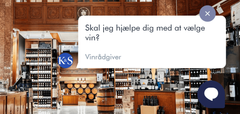 Kjær & Sommerfeldt lancerer succesfuld AI-vinrådgiver som hjælper tusindvis af kunder med præcise vinanbefalinger