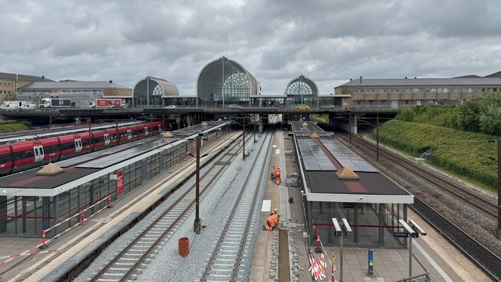 Høje Taastrup Station gennemgår i øjeblikket en omfattende fornyelse.