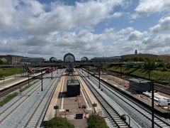 Fornyelse af Høje Taastrup Station i 2025.
