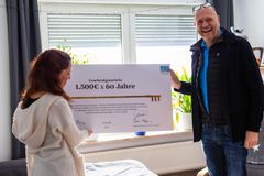 På billedet ses Anders Thygesen (th) og Daniela Brien (tv)