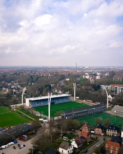 Kolding Stadion set fra luften