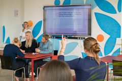 Billeder fra GirlTalk foredrag