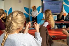 Billeder fra GirlTalk foredrag