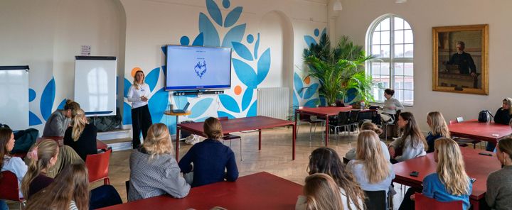 GirlTalk foredrag for unge på Ordrup Gymnasium