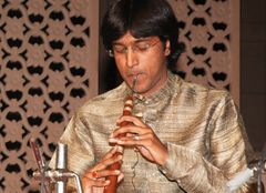 Ashwani Shankar, der medvirker til koncerten Indian Skies i Den Sorte Diamant.