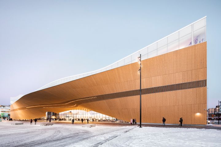 Oodi Helsinki biblioteket