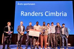 Randers Cimbria kåret som Årets Sportsnavn i hjembyen