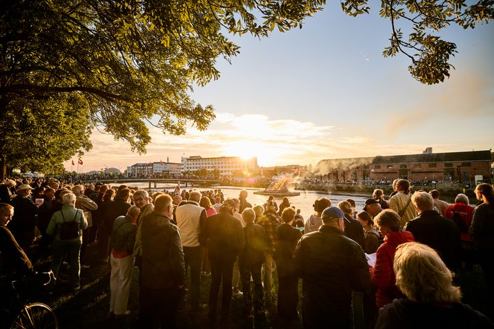 Sankt Hans på Tronholmen.