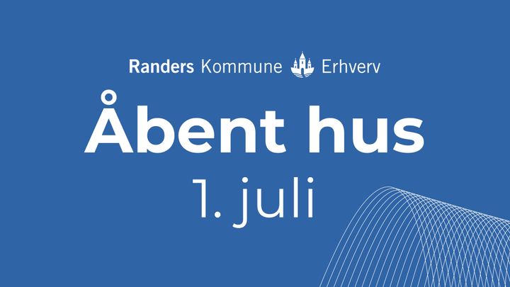 Randers Kommune Erhverv inviterer til åbent hus.
