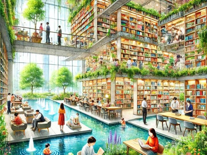 Vinderen i kategorien "Fremtidens bibliotek"