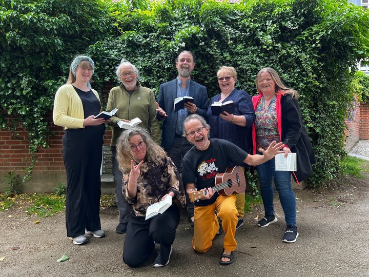 Bestyrelsen i Korby Randers: (Fra venstre bagerst) Sarah Kunst Fast, Peter Sabroe, Kristian Melchior, Britta Nedergaard Hansen og Lene Johnsen. (fra venstre forrest) Marie Gregersen og Peter Elmelund.