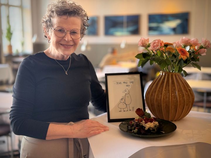 Karen-Margrethe Lund fejrer 20 års jubilæum som forpagter af KulturCaféen i Randers.