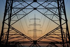 High voltage power lines