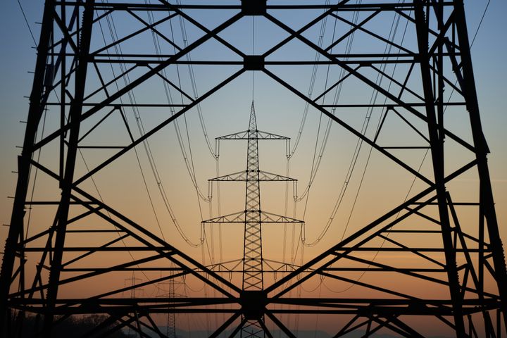 High voltage power lines