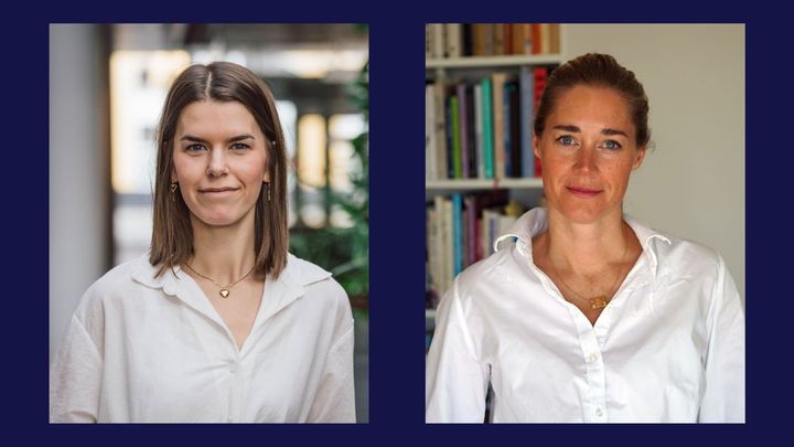 Trine Sønstelien (venstre) og Tonje Teigene Heyn (høyre).