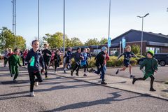 Løb i alverdens varianter og i samspil med andre aktiviteter er populært på Skolernes Motionsdag - som her fra 2024 på Vemmelev Skole.