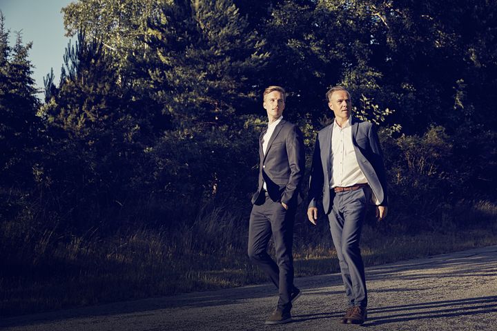 De to stiftere af Lasso X A/S (fra venstre) Jeppe Bech Madsen og Jakob Benediktson