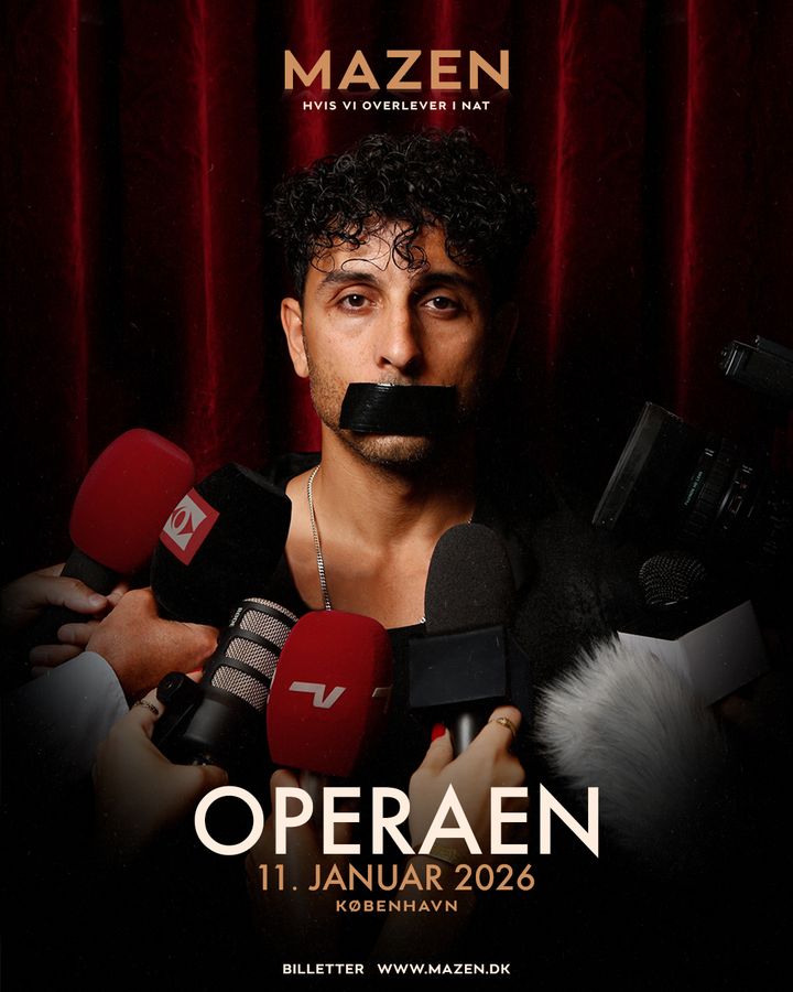 Mazen er en prisvindende performer og storyteller, kendt for sin kompromisløse autenticitet og for at skabe genren Talte Tanker – en kunstform, der forener poesi, performance og musik.