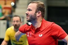 Peter Rosenmeier ved EM i Helsingborg, november 2025. Foto: Manfred Schillings.