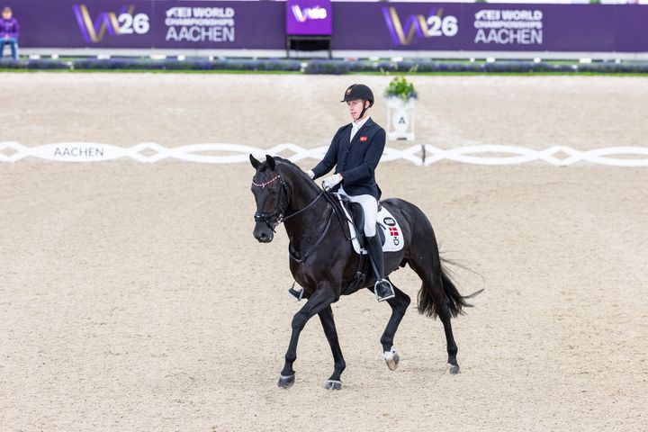 Tobias Thorning Jørgensen ved VM i Aachen.