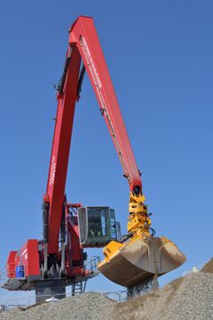 Mantsinenkran på Kolding Havn