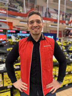 Martin Dam Bjerregaard Wraae Hansen, varehuschef i Bauhaus Esbjerg.