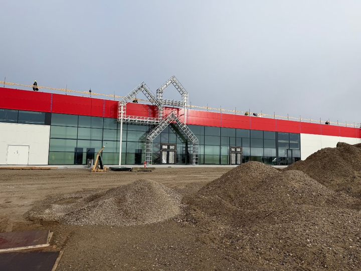 Byggepladsen i Næstved