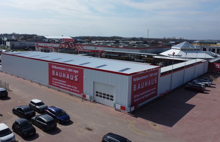 BAUHAUS Tilst moderniserer varehuset med ny drive-in