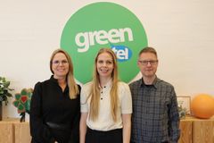 Line, Ida Marie og Jesper fra Greentel