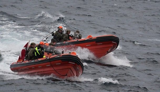 2 stk. Pro 740 RIB på den store NATO-øvelse, Cold Response i Norge