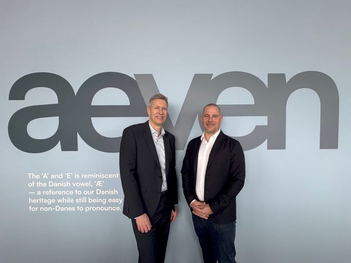 Lasse Schmidt, General Manager of Aeven Czech Republic (left) and Gergely Mihalka, General Manager of Aeven Hungary (right)