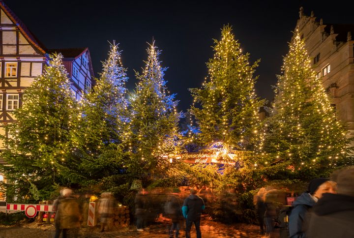 "Wishing Well Forest" - a little gem at the Christmas market in Hanover's historic Old Town, Lars Gerhardts